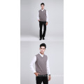 Yak Wool/Cashmere V Neck Pullover Waistcoat/Clothes/Garment/Knitwear